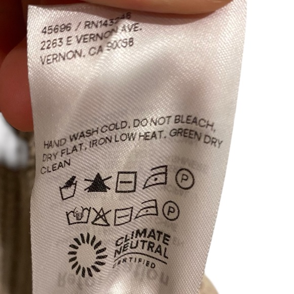 Reformation Sam Cotton & Cashmere Chunky Knit Crew Neck Oversized Sweater - Picture 6 of 6